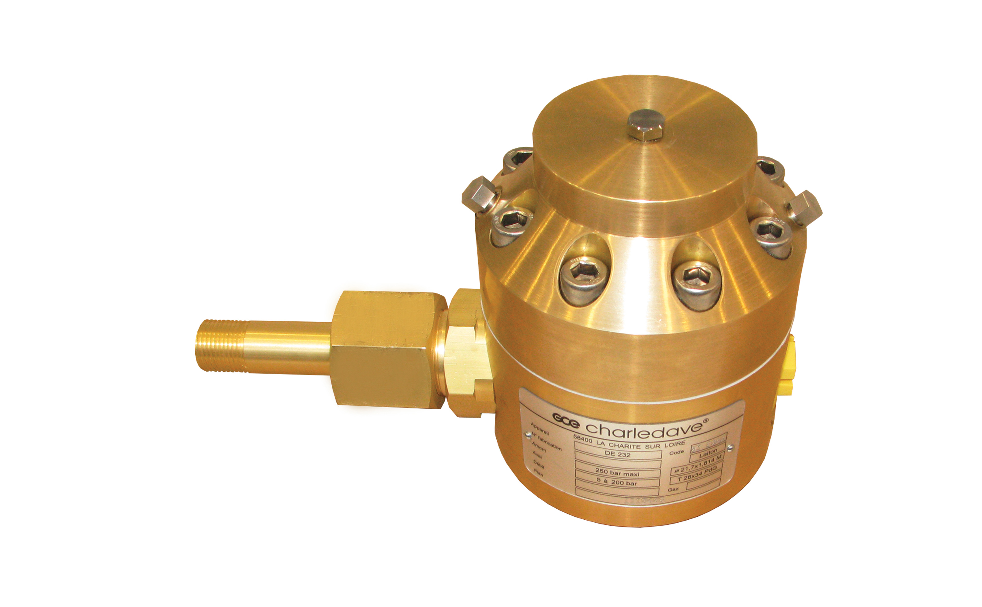 DE 232 - PNEUMATIC LOADED REGULATOR page image